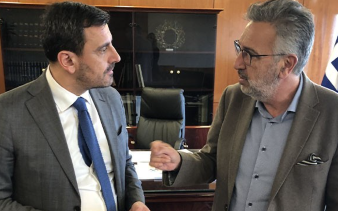 ΔΗΜΟΣ ΑΓΙΟΥ ΔΗΜΗΤΡΙΟΥ: Η ενίσχυση της ασφάλειας και η μείωση της παραβατικότητας στο επίκεντρο συνάντησης του Δημάρχου με τον Υφυπουργό Προστασίας του Πολίτη