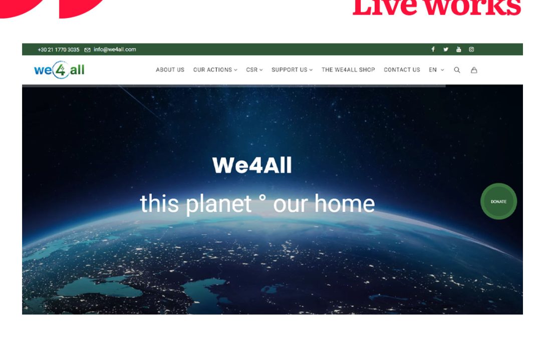 WE4ALL: Δενδροφύτευση 400 δέντρων στη Βαρυμπόμπη ,μαζί με τον Όμιλο Ευρωκλινικής