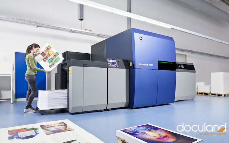 DOCULAND: Πρώτη εγκατάσταση της AccurioJet KM-1e στην Ελλάδα