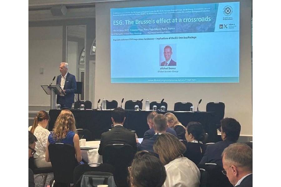 DRAKOPOULOS: Managing Partner and Co-Chair of the European Regional Forum of the International Bar Association (IBA), Panagiotis Drakopoulos, chaired a dynamic panel session at the conference 